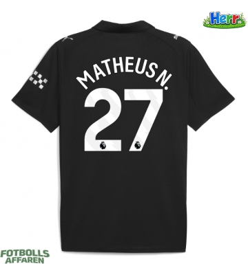 Manchester City Matheus Nunes #27 Bortatröja 2025-26 Kortärmad